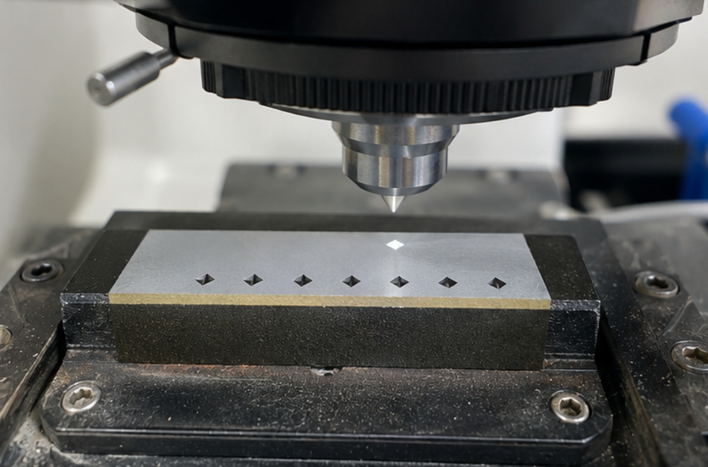 Micro Vickers hardness tester