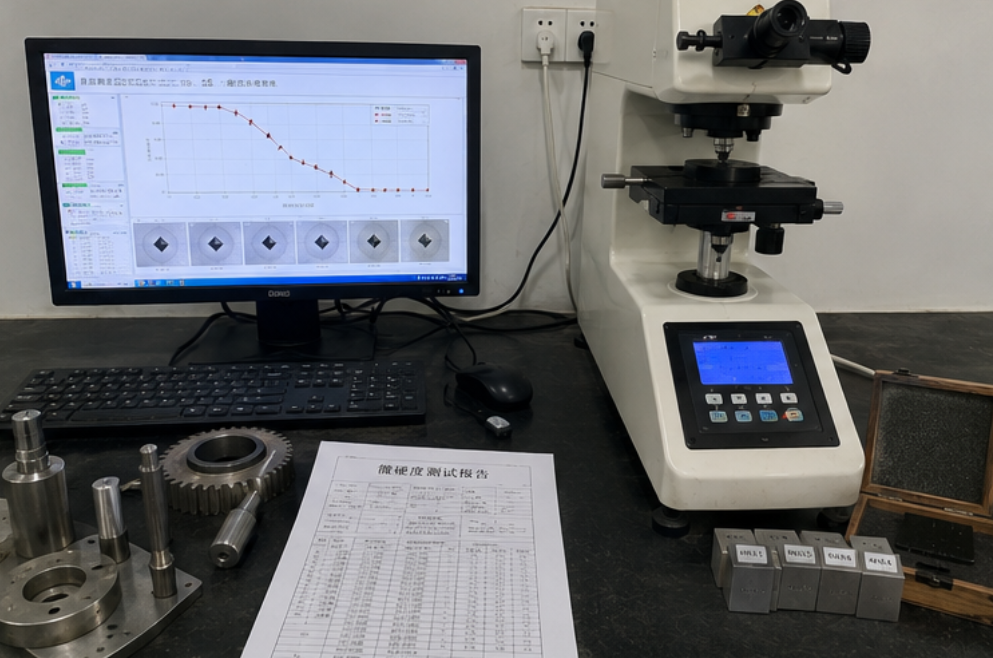 microhardness testing for coatings