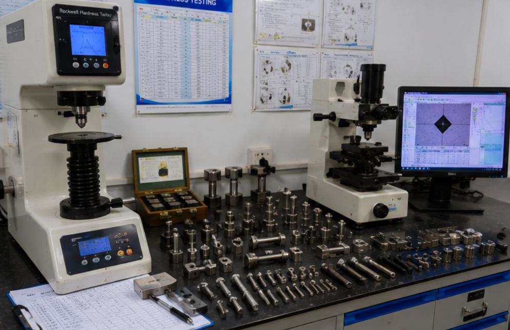 hardness testing equipment for fasteners