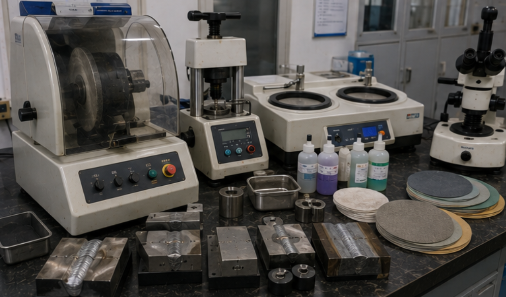 HAZ hardness testing
