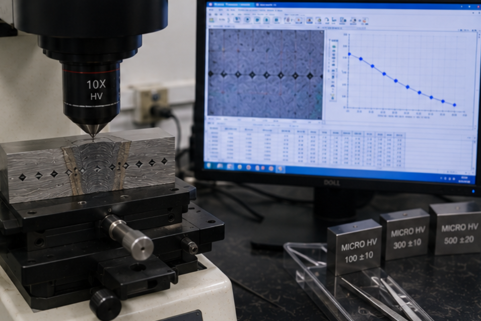 tool steel hardness testing