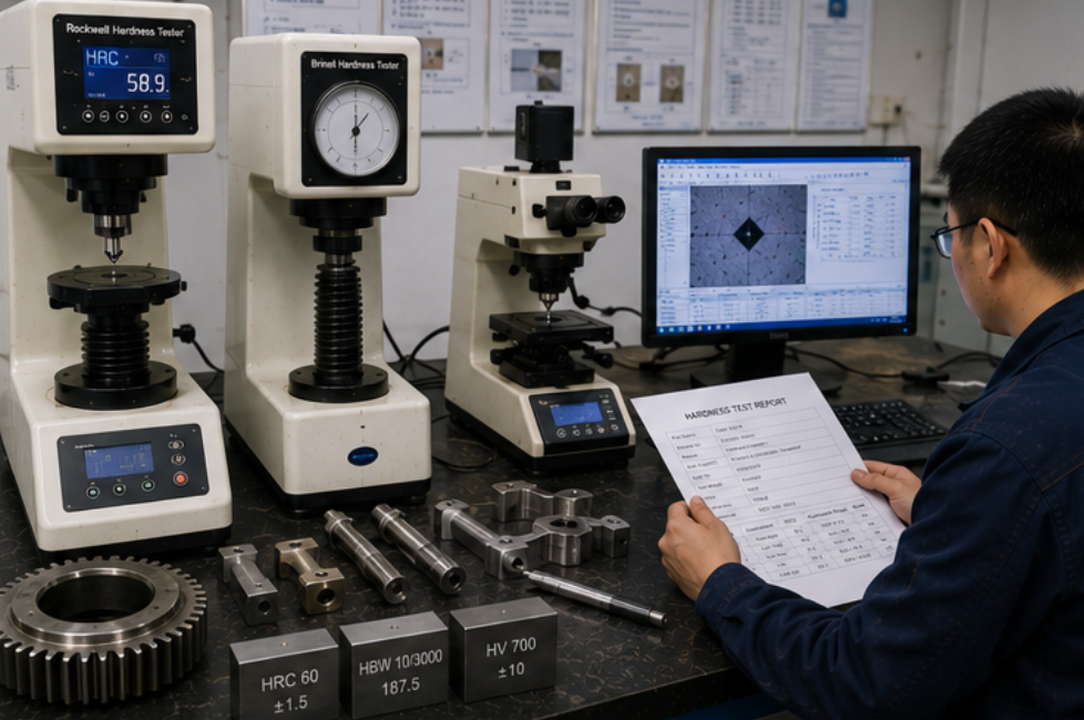hardness testing report