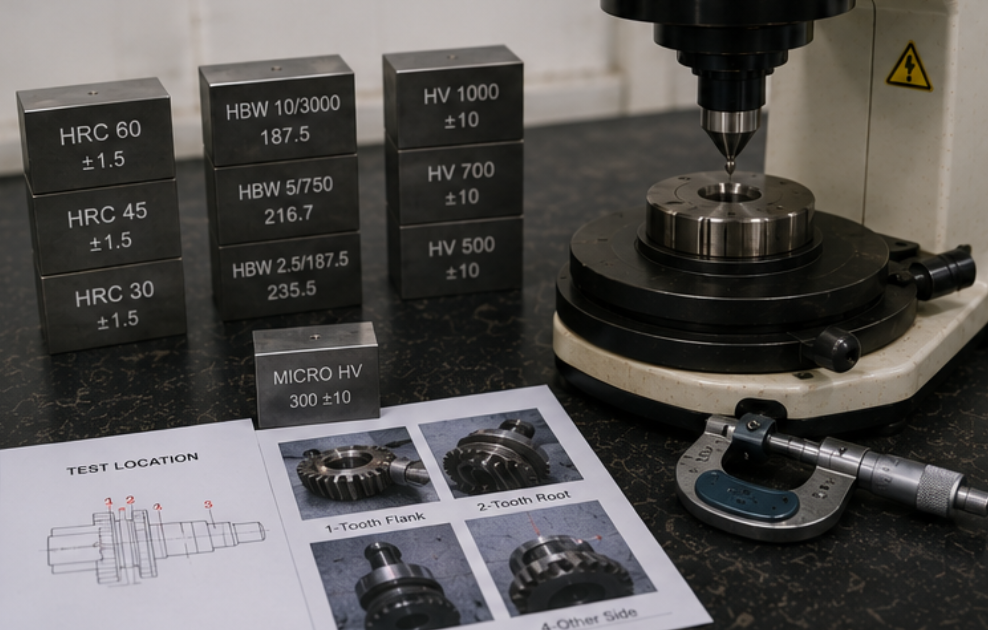industrial hardness testing report