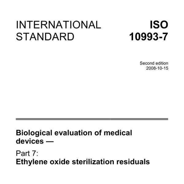 ISO 10993.7 Gas Chromatography for Ethylene Oxide