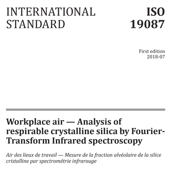 ISO 19087 Determination of Airborne Free Silica Content by Infrared Spectrometry