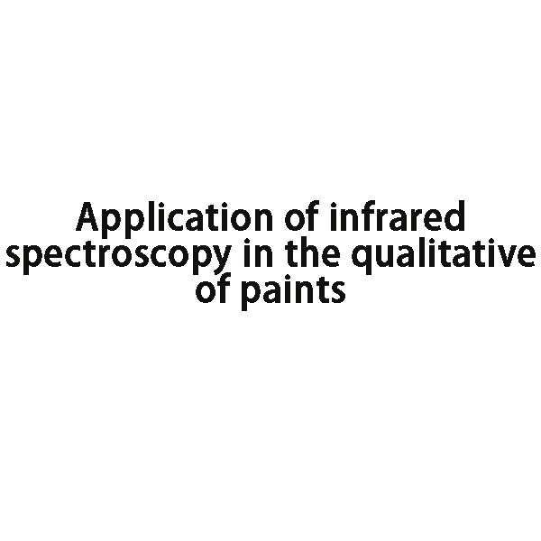 Qualitative Identification of Paints and Coatings