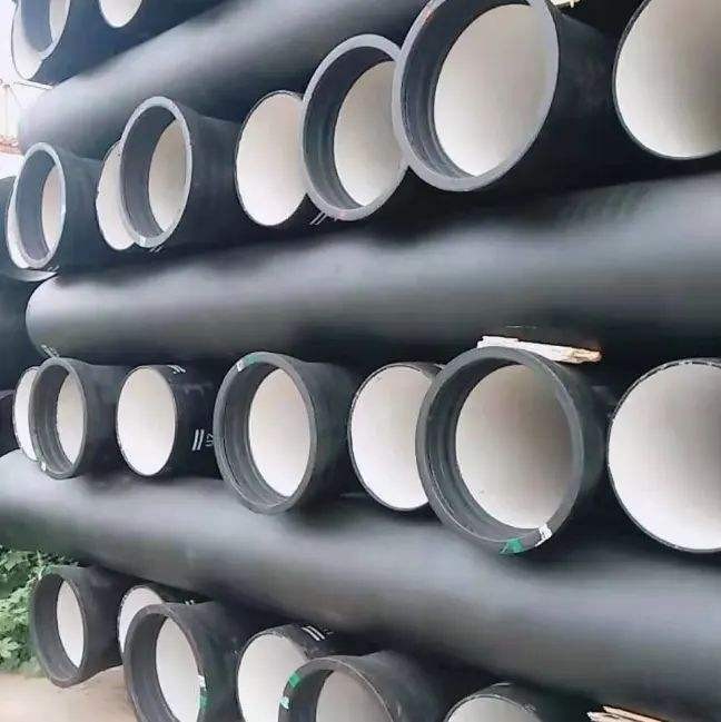 K-Type Push On Ductile Iron Pipes Featuring Advanced Internal External Protection for Longevity DI pipes