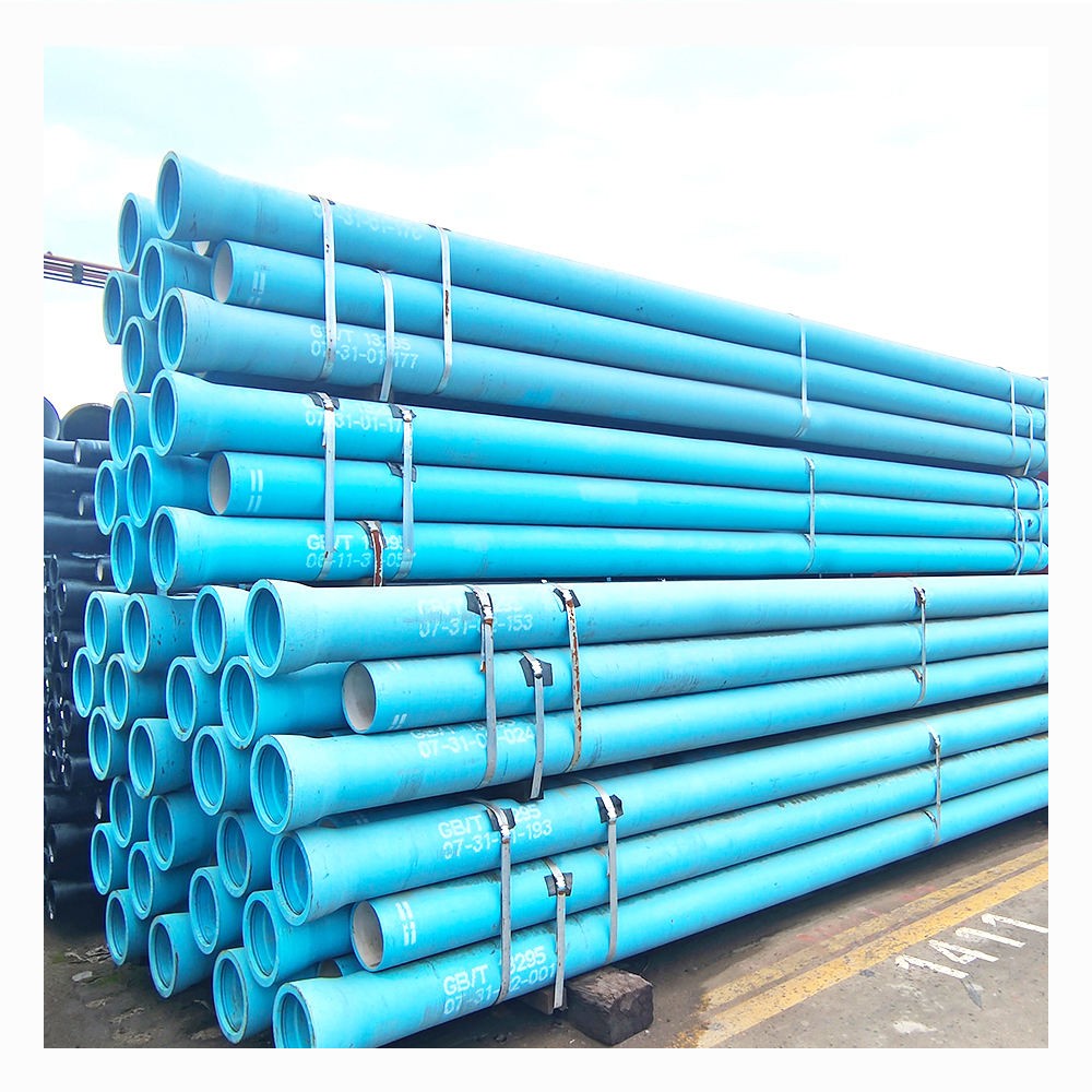 K-Type Push On Ductile Iron Pipes Featuring Advanced Internal External Protection for Longevity DI pipes