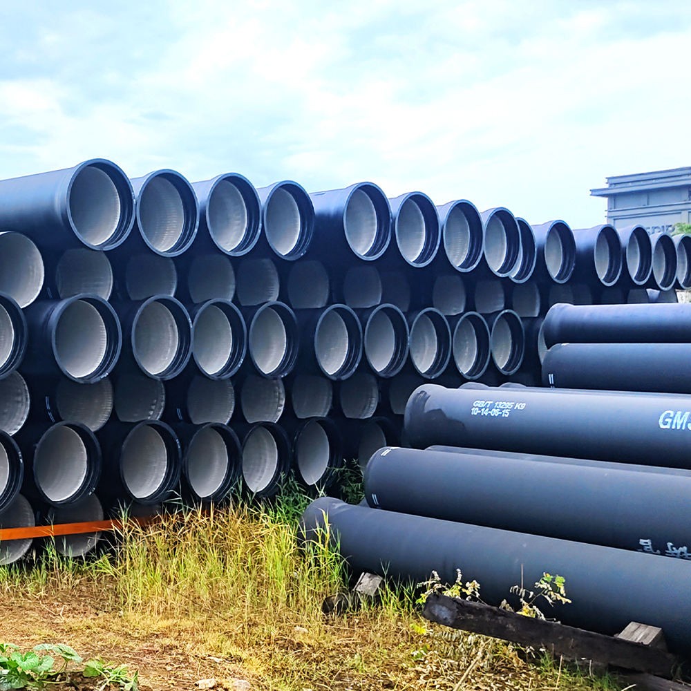 DN80 To DN2600 Ductile Iron Pipe Push On T Type DI Pipes