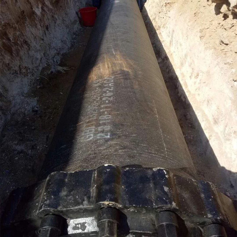 Self Anchoring Black Ductile Iron Pipe with Self-Restrained Joint and Bituminous Coating