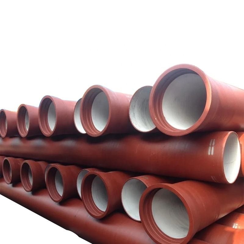 Water system Ductile Iron Pipe Direct Shipment from Factory ClassK7 K8 K9 Centrifugal Ductile Pipe