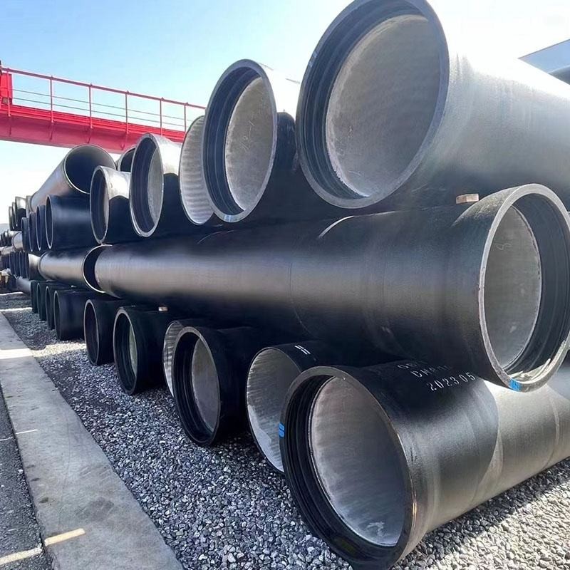 Water system Ductile Iron Pipe Direct Shipment from Factory ClassK7 K8 K9 Centrifugal Ductile Pipe