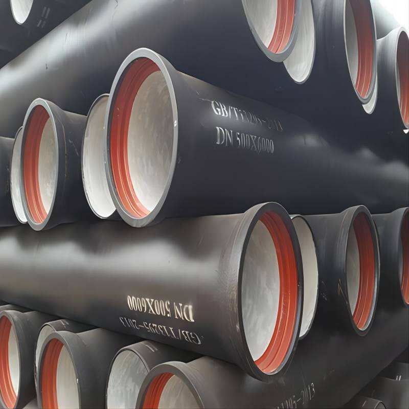 Ductile Iron Sewer Pipe with High Alumina Cement Lining and Zinc Coating