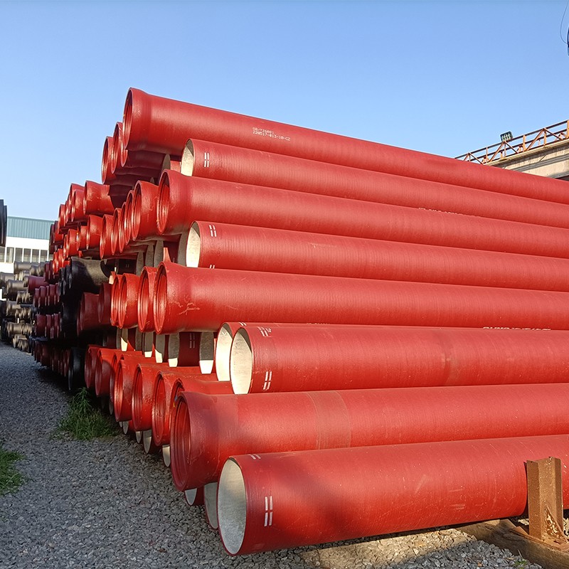 Ductile Iron Sewer Pipe with High Alumina Cement Lining and Zinc Coating