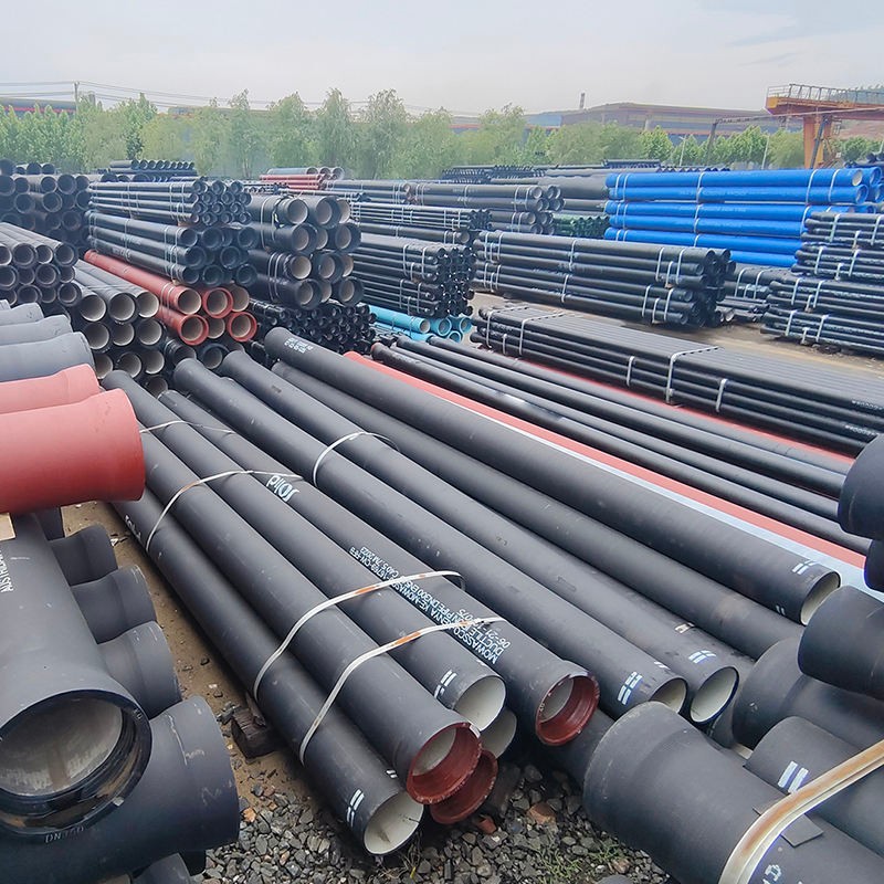 ISO2531 En545 EN598 Class K9 Black Bitumen Paint Coated Ductile Cast Iron Pipe for Water Supply