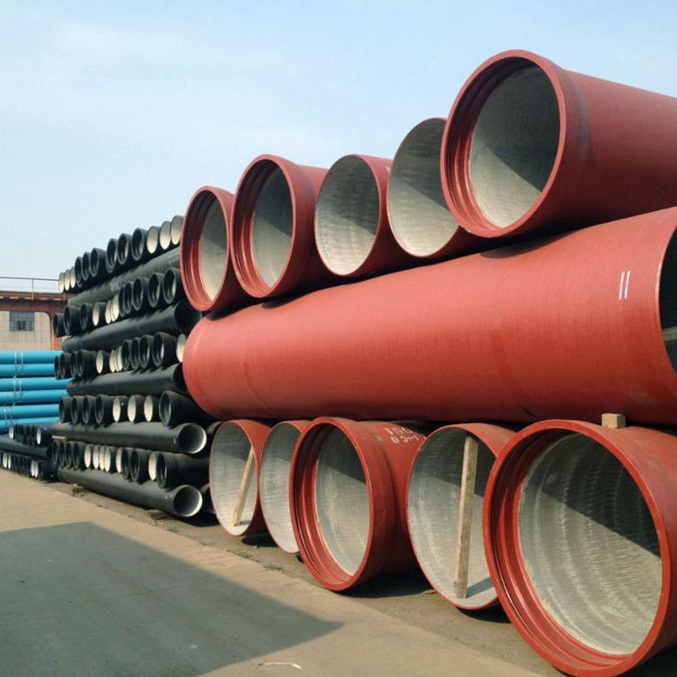 ISO2531 En545 EN598 Class K9 Black Bitumen Paint Coated Ductile Cast Iron Pipe for Water Supply