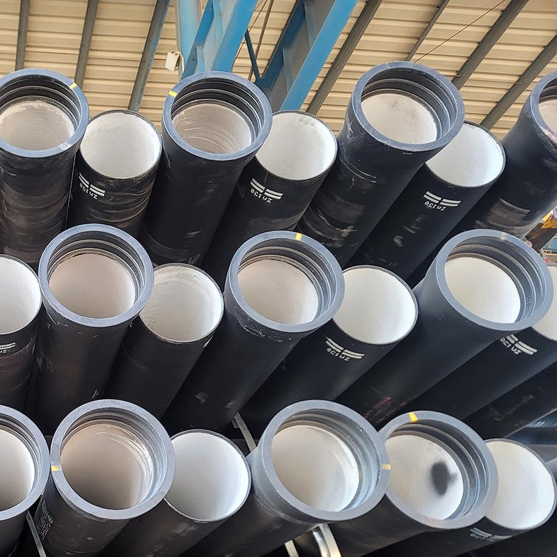 ISO2531 En545 EN598 Class K9 Black Bitumen Paint Coated Ductile Cast Iron Pipe for Water Supply