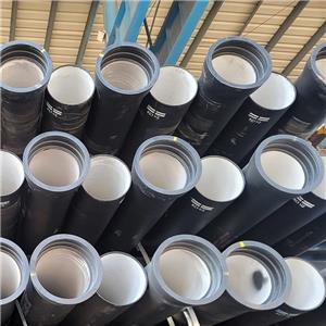 ISO2531 En545 EN598 Class K9 Black Bitumen Paint Coated Ductile Cast Iron Pipe for Water Supply