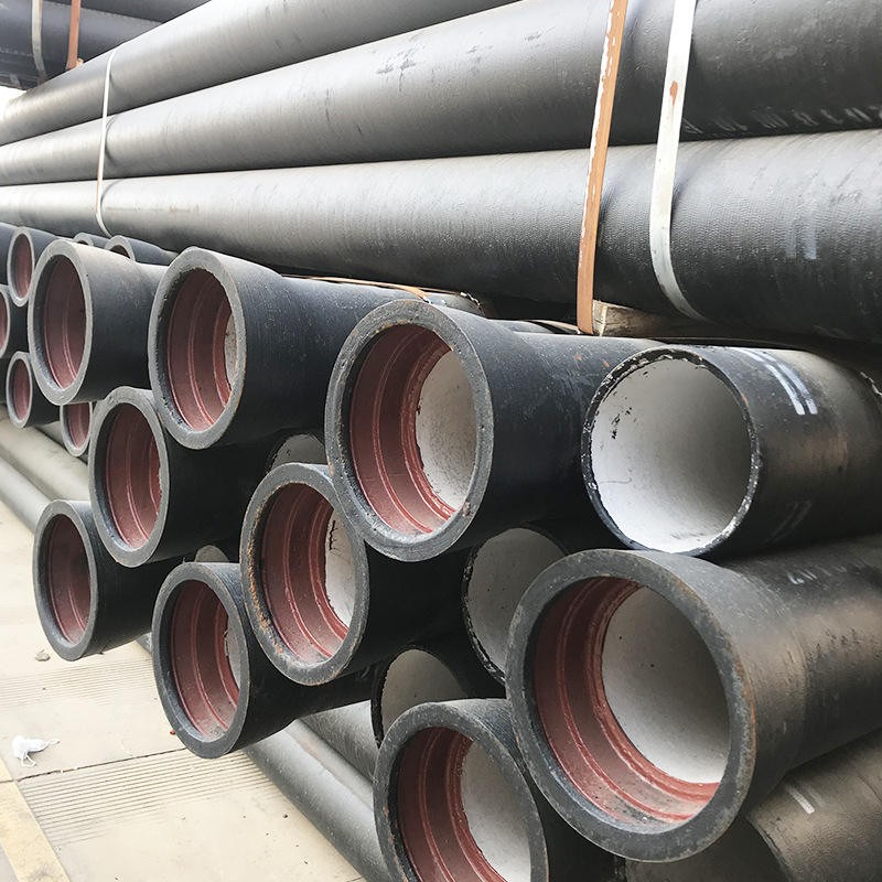 Ductile iron pipe DN80-DN2600 goods in stock wall thickness K7-K12/C25-C40 as your required Standard:ISO2531/EN545/EN598