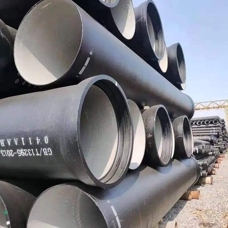 Ductile iron pipes class k9 for drinking water