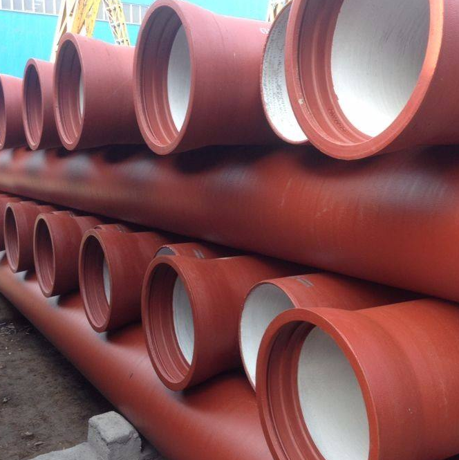 EN598 En545 ISO2531 Black Ductile Cast Iron Pipes C40 C30 C25 K7 K8 K9 Ductile Iron Pipe for Water