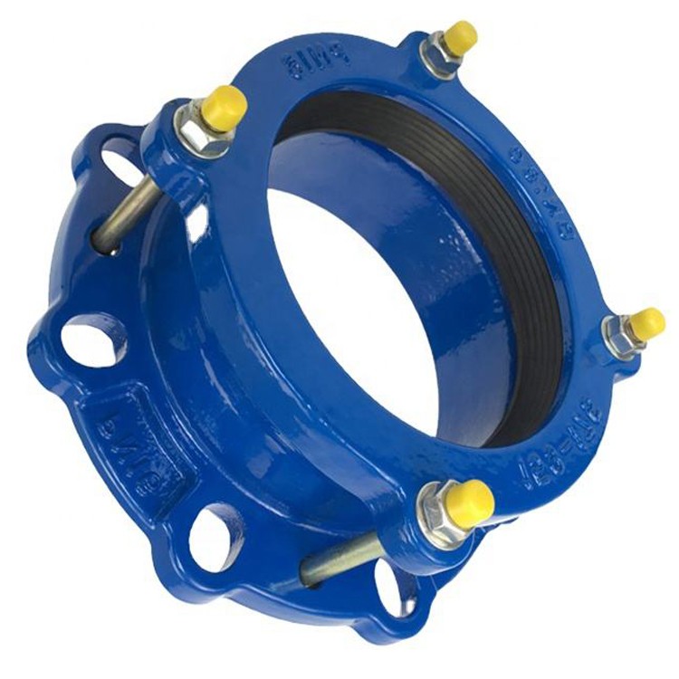 Universal Ductile Iron Flange Adaptor Coupling Joint for HDPE PVC PE DCI DI Pipe