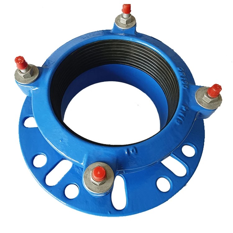 Universal Ductile Iron Flange Adaptor Coupling Joint for HDPE PVC PE DCI DI Pipe