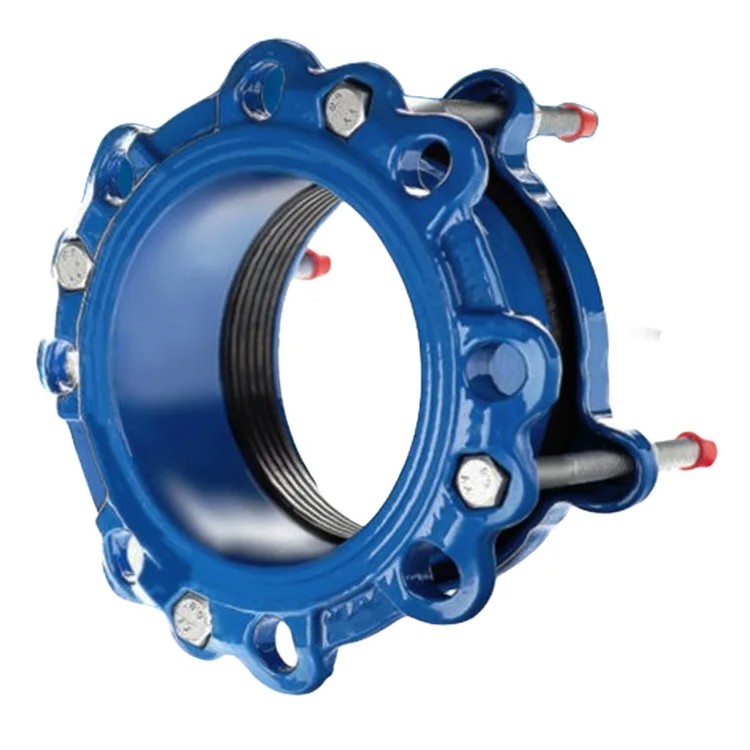 Universal Ductile Iron Flange Adaptor Coupling Joint for HDPE PVC PE DCI DI Pipe