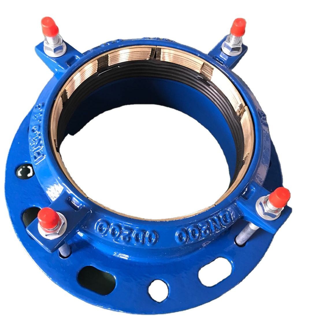Ductile Iron Quick Connection Flange Adaptor for PE Pipe Quality Flange Adaptor