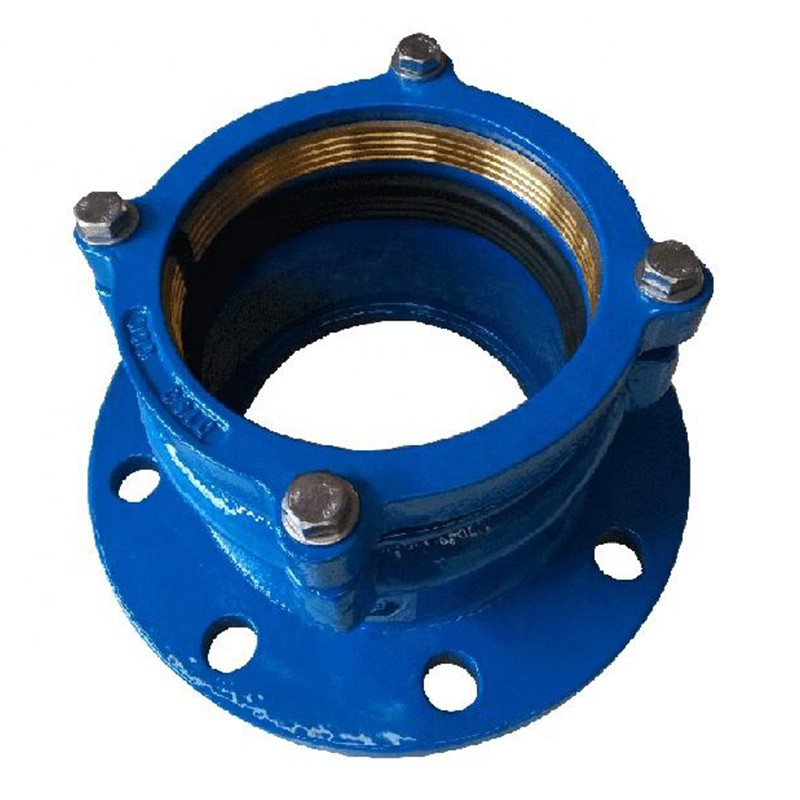 Ductile Iron Quick Connection Flange Adaptor for PE Pipe Quality Flange Adaptor