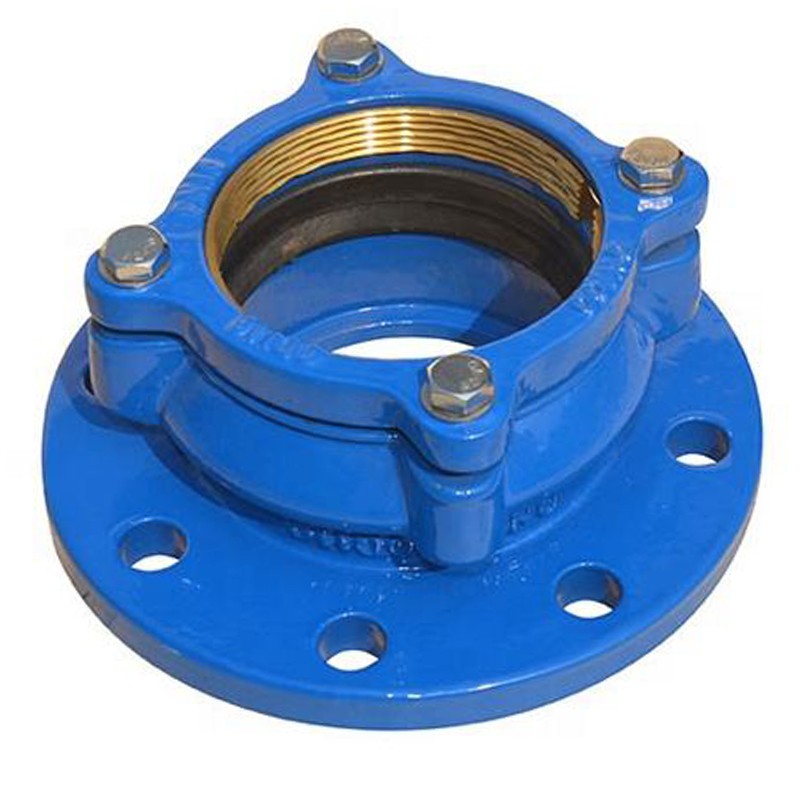 Ductile Iron Quick Connection Flange Adaptor for PE Pipe Quality Flange Adaptor