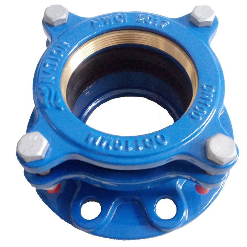 Ductile Iron Quick Connection Flange Adaptor for PE Pipe Quality Flange Adaptor
