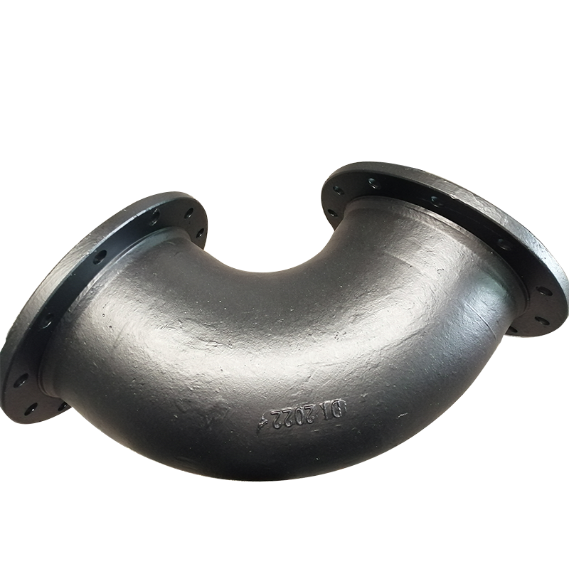 ISO2531 Ductile Iron 45 90 Degree Elbow Bend Double Flange Ductile Pipe Fitting for Water Supply