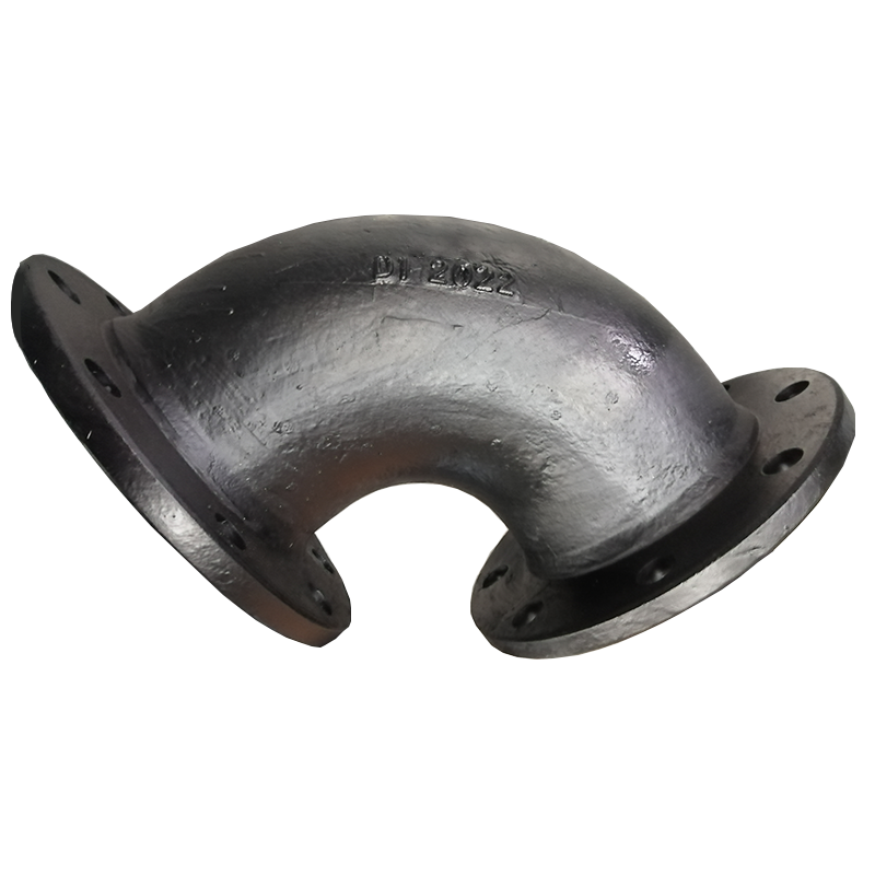 ISO2531 Ductile Iron 45 90 Degree Elbow Bend Double Flange Ductile Pipe Fitting for Water Supply
