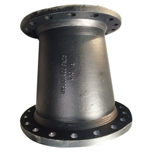 Ductile Iron Double Flange Taper Reducer EN545/589 ISO2531 for Water Application with Painting Surface Treatment