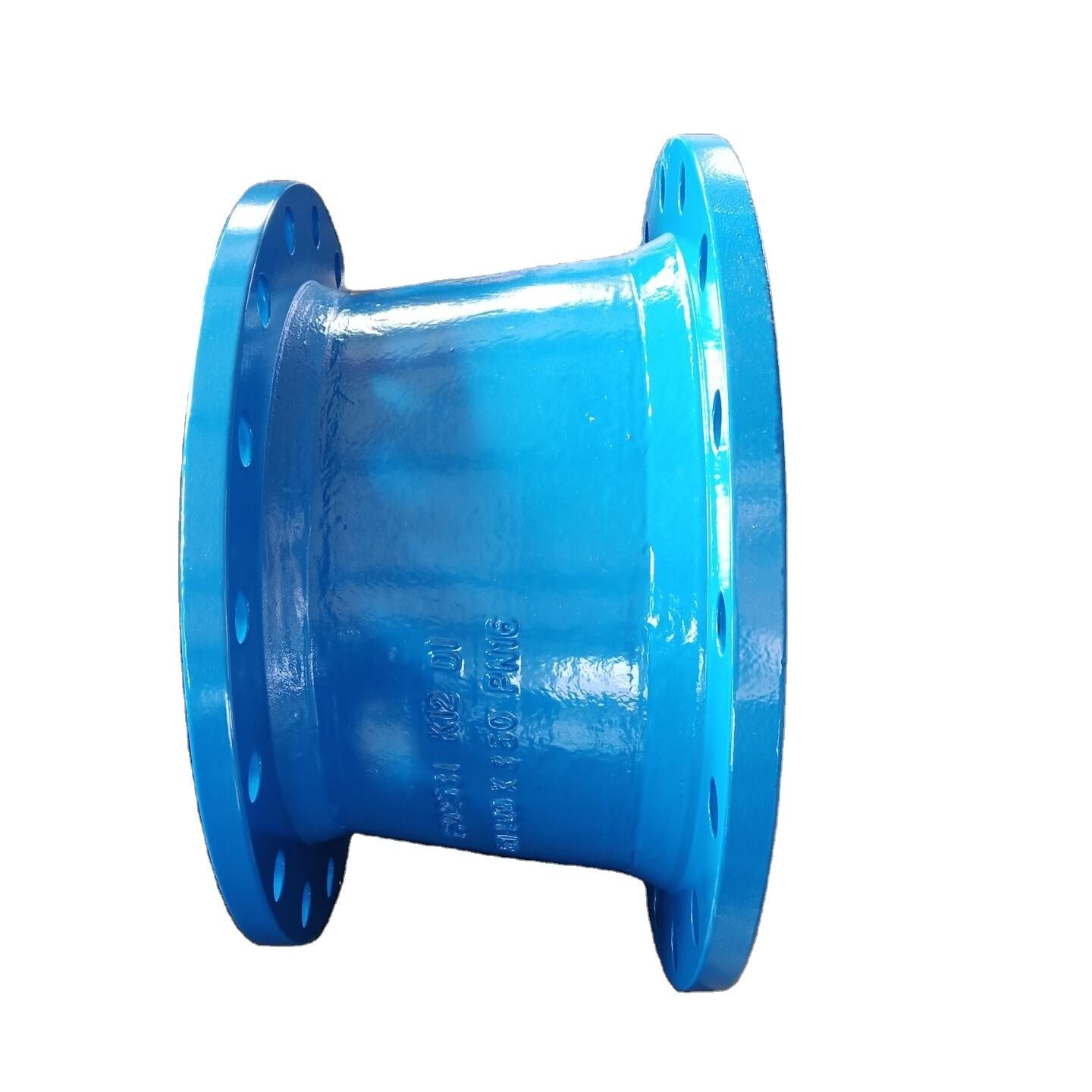 Ductile Iron Double Flange Taper Reducer EN545/589 ISO2531 for Water Application with Painting Surface Treatment