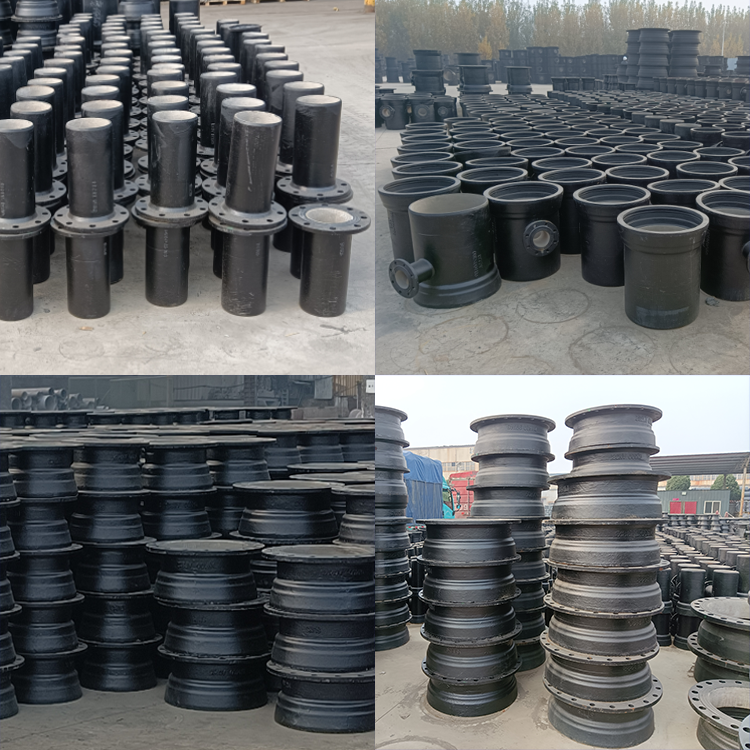 Epoxy Painted Bitumen Painted Ductile Iron Double Socket Bend Pipe Fitting