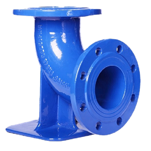Double Flanged Duckfoot Bend Ductile Iron Cast Iron Pipe Fitting