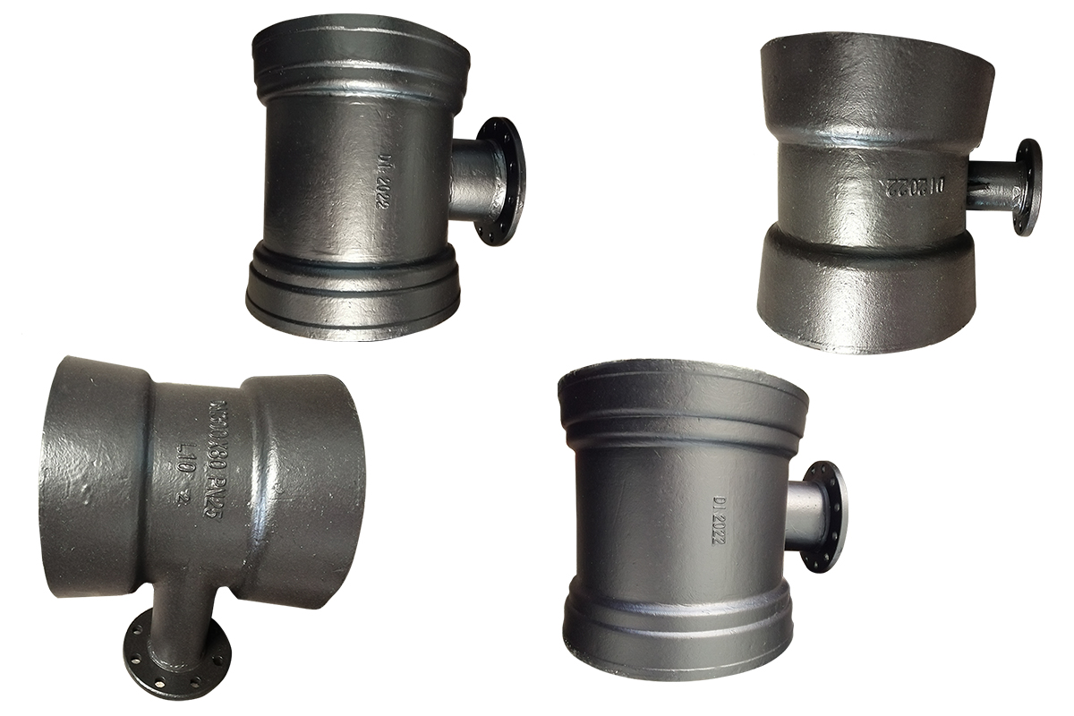 Double socket tee Double socket tee