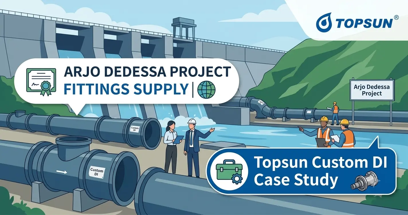 Arjo Dedessa Project Fittings Supply: Topsun Custom DI Case Study