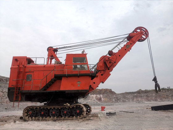 electric rope shovels