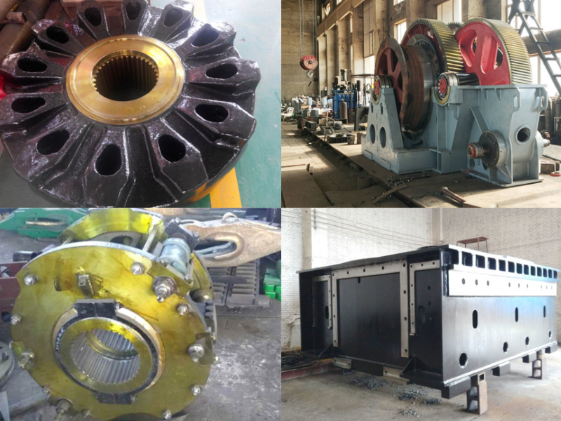 Komponen Sistem Penggerak Sekop Tali Listrik