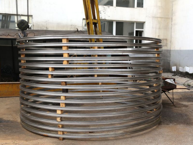 Precision Vertical Ring Track Forgings
