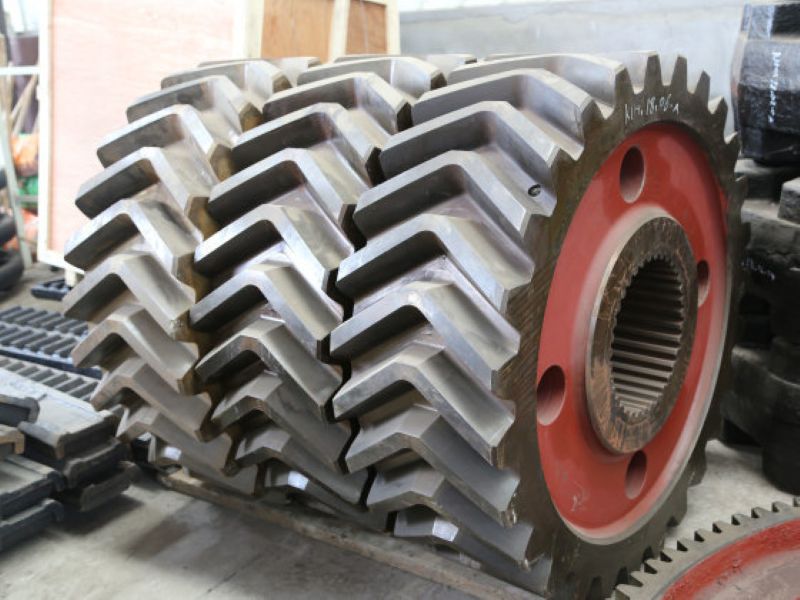 Large Herringbone Gear