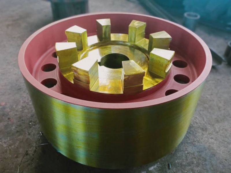 Heavy Excavator Transmission Shaft Half Coupling