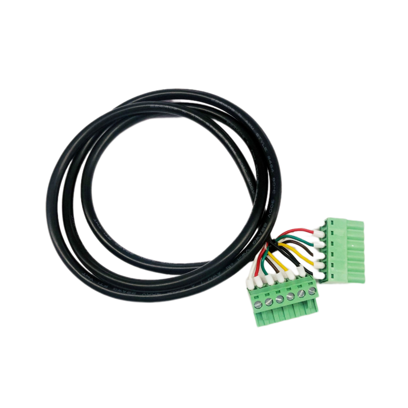 Faisceau de câbles sur mesure avec borniers, connecteur 6 broches 5,08 mm