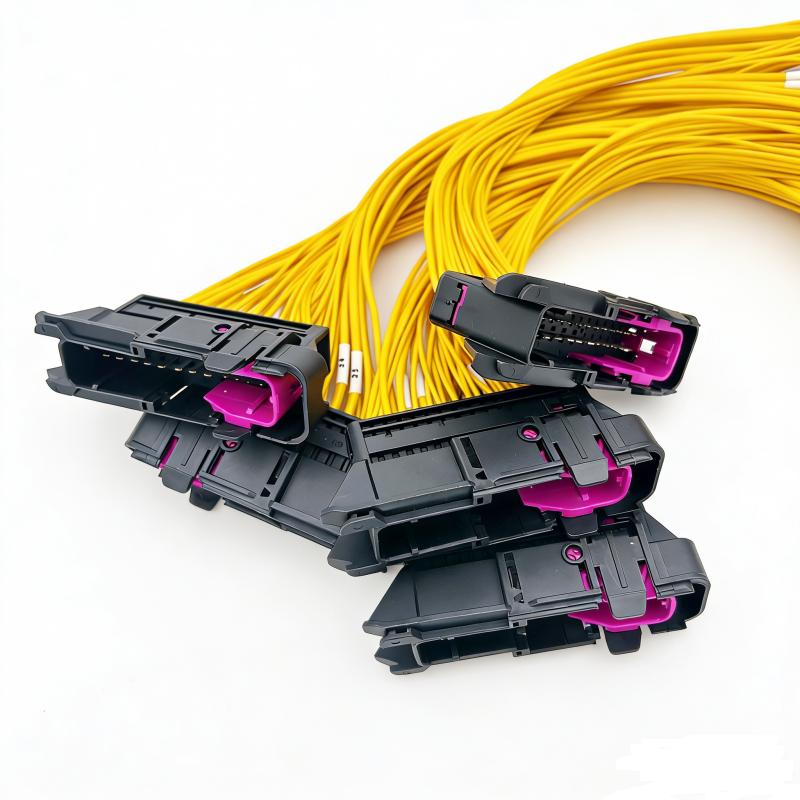 Custom Car Automotive Extension Cable Door Wiring Harness