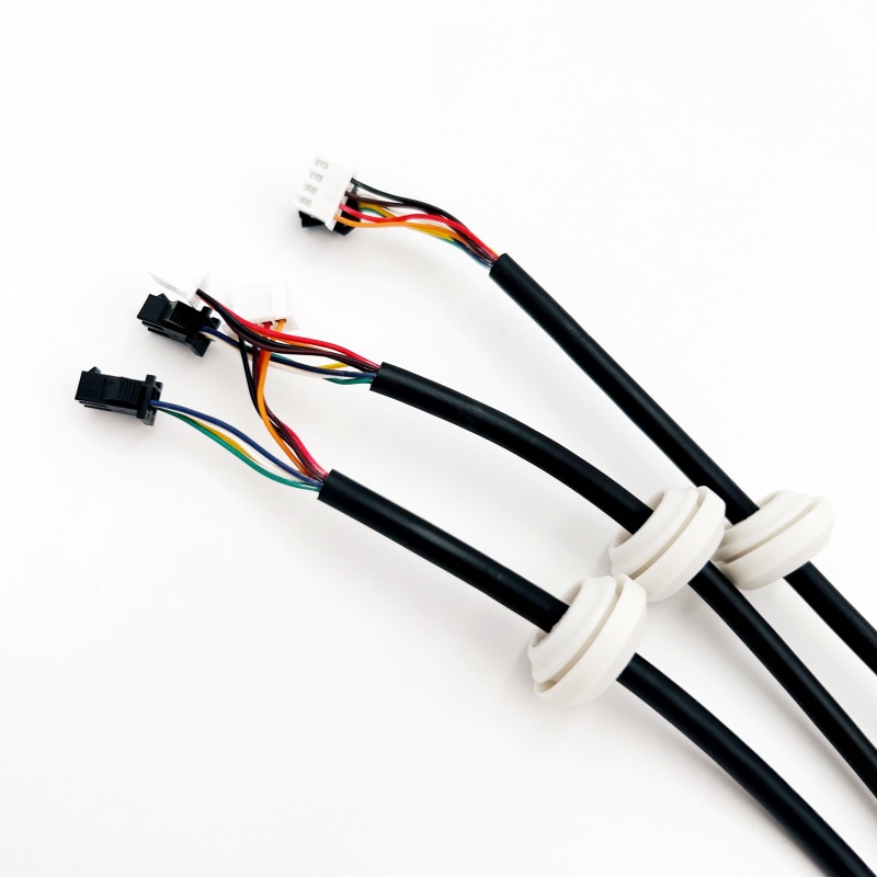 Cable Assembly with Gland and Grommet