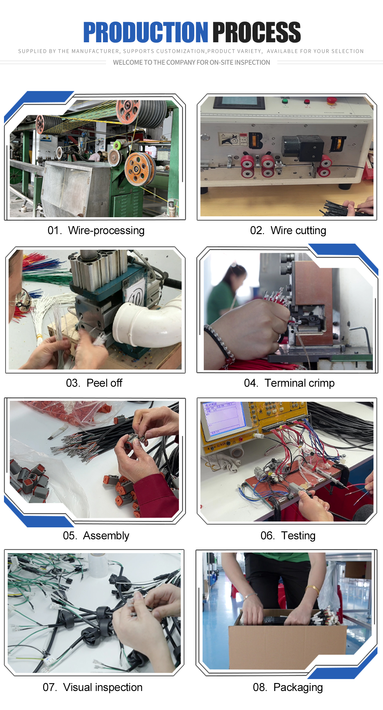 Automation Machinery Signal Control Wiring