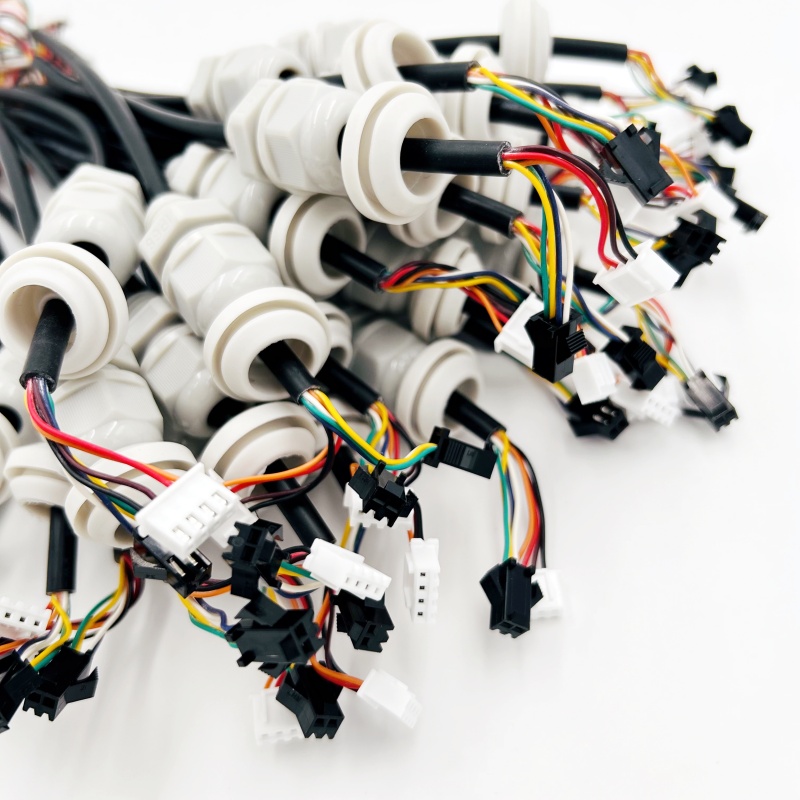 Custom Manufacturer Cable Wire Harness Cable Assembly with Gland and Grommet